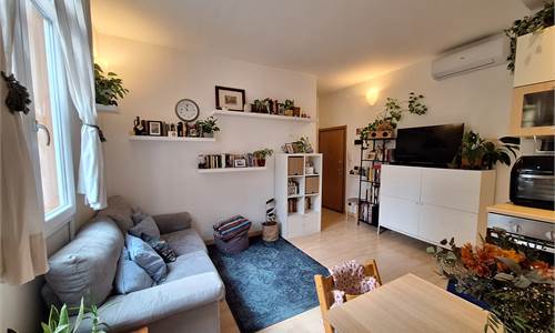 APPARTAMENTO RISTRUTTURATO DUE CAMERE CON GARAGE VIVINO AL CENTRO 